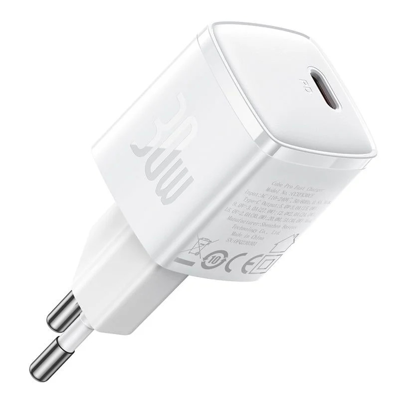 Cốc Sạc Nhanh OS-Baseus Cube Pro Fast Charger 1C 30W