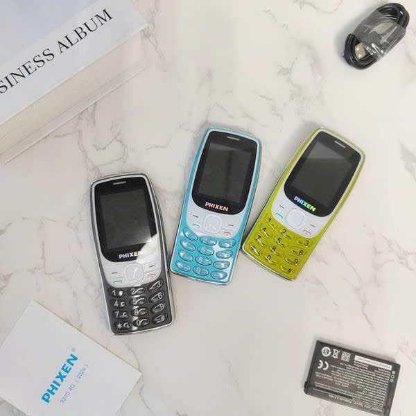 Điện thoại PHIXEN 3210 4G 2024 - Sóng 4G chuẩn