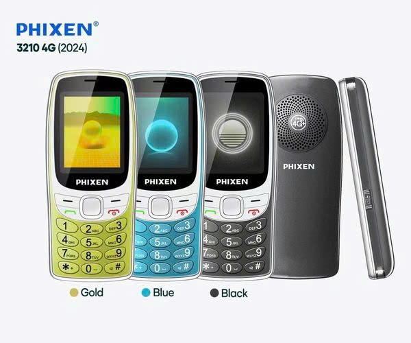 Điện thoại PHIXEN 3210 4G 2024 - Sóng 4G chuẩn Trọng phú mobile