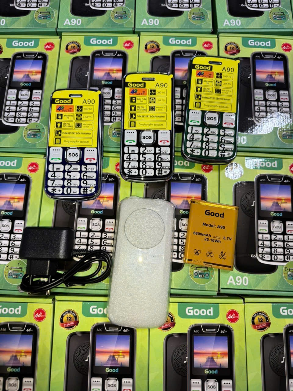 Điện thoại Good A90 4G Bao cắt sóng - Sóng 4G chuẩn