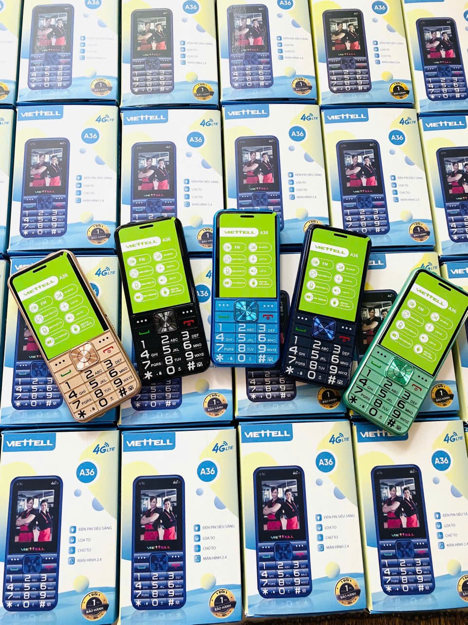 Điện thoại Viettell A36 4G - Sóng 4G chuẩn