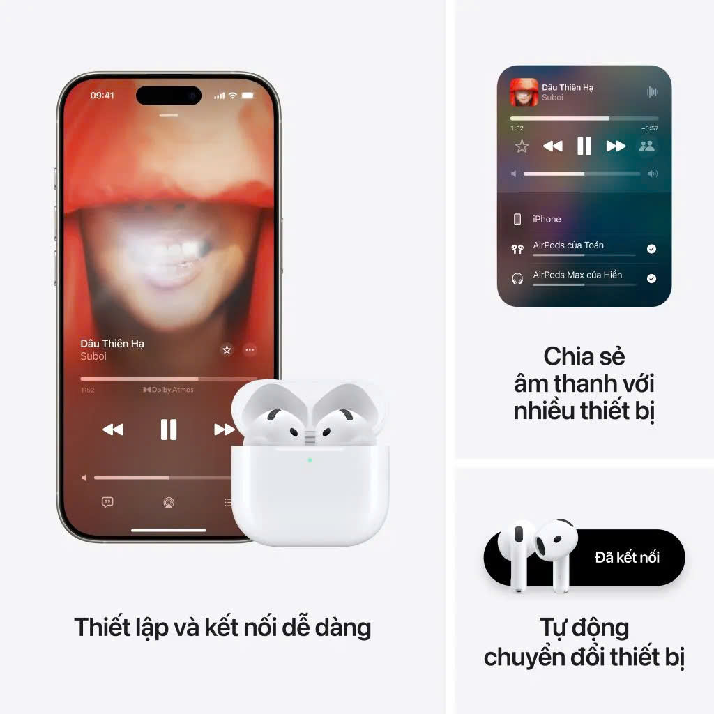 Tai nghe Airpod 4 Mới Chính hãng