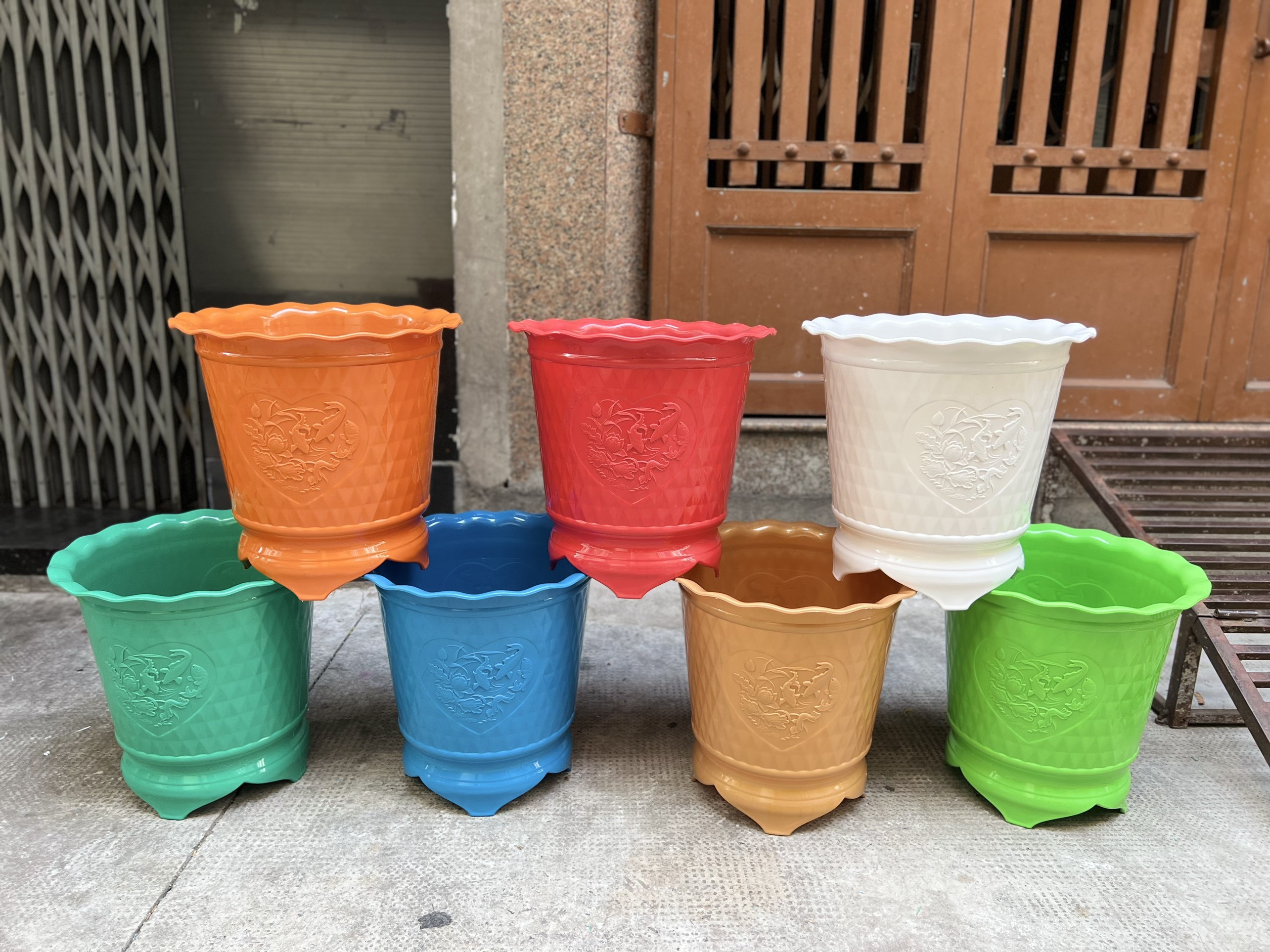 Chậu cá sen 3 chân 40x39H (cm)