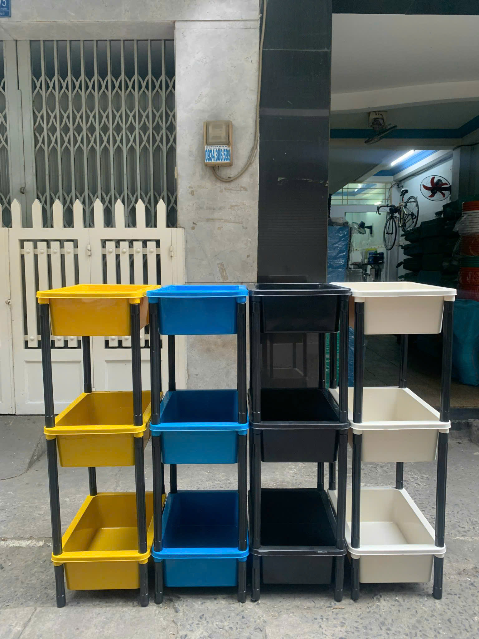 Khay nuôi cá, trồng rau xếp tầng nhỏ 53x38x17H (cm) 