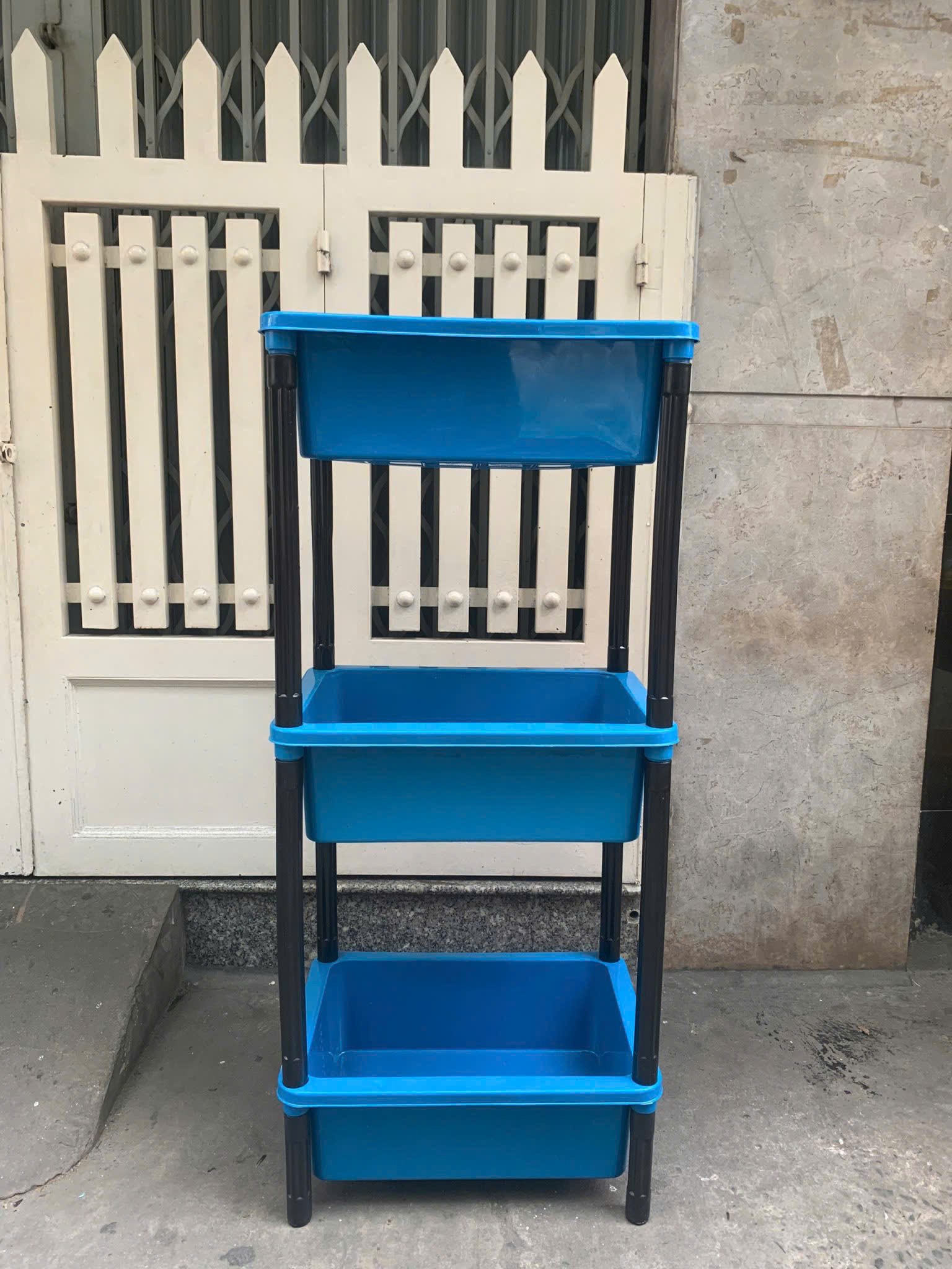 Khay nuôi cá, trồng rau xếp tầng nhỏ 53x38x17H (cm) 