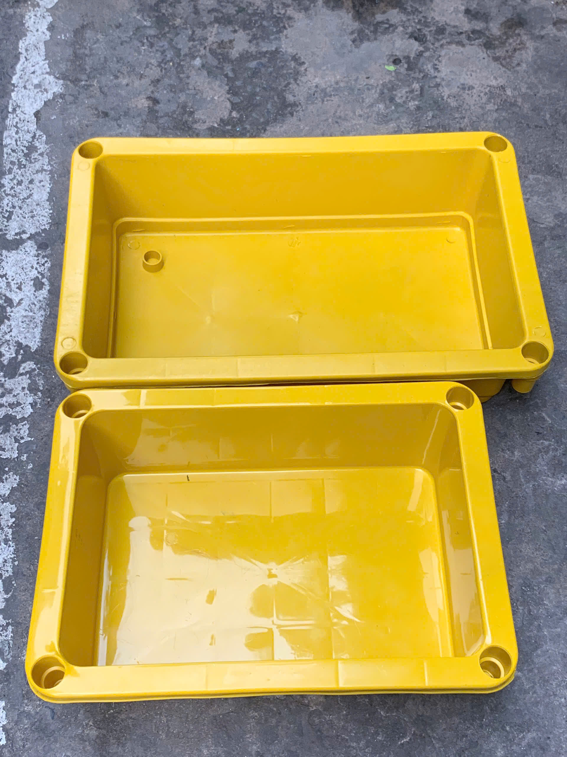 Khay nuôi cá, trồng rau xếp tầng nhỏ 53x38x17H (cm) 