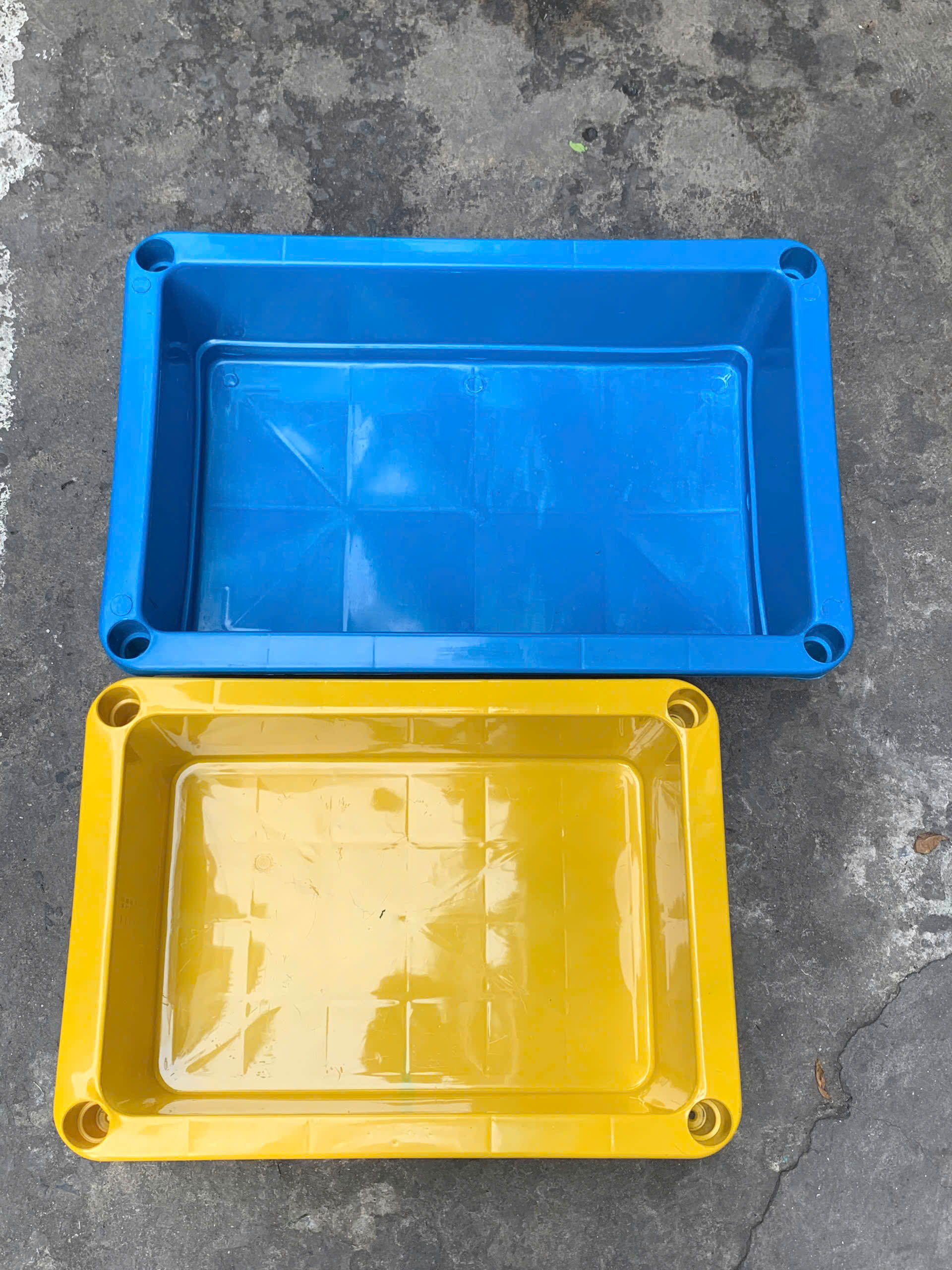 Khay nuôi cá, trồng rau xếp tầng nhỏ 53x38x17H (cm) 