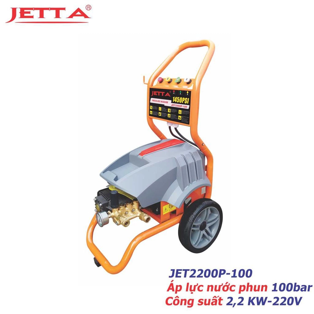 Máy xịt rửa xe ô tô 2,2kw 1450psi, máy xịt rửa xe áp lực cao, máy rửa xe thanh lý