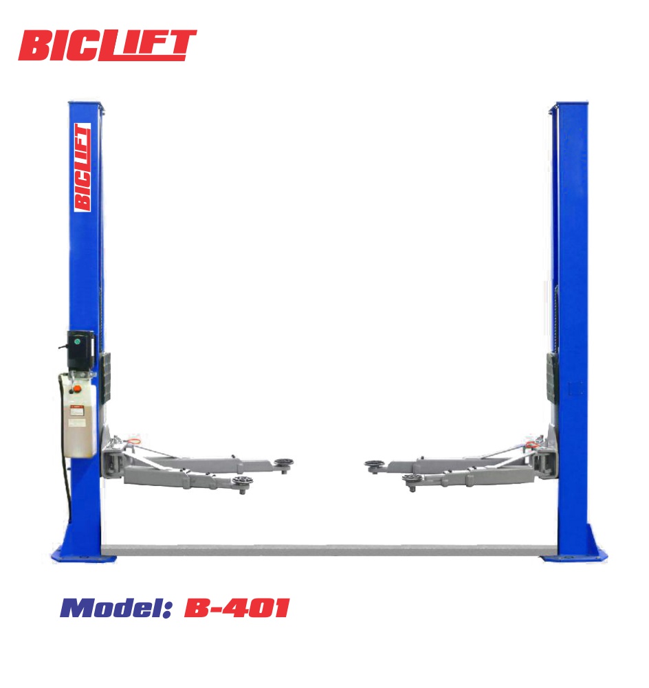 Cầu nâng 2 trụ 4 tấn giằng dưới B-401, BICLIFT Công nghệ ITALY