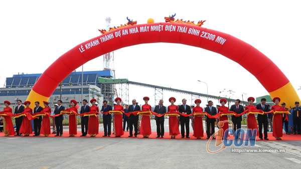 Khánh thành Nhà máy Nhiệt điện Thái Bình