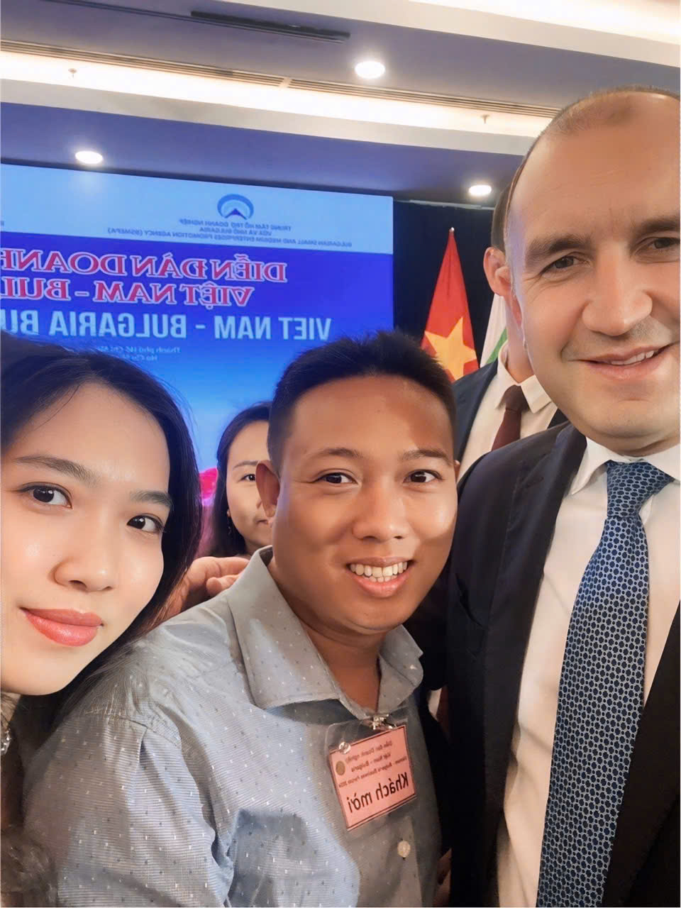 Welcome Sir Rumen Radev, President of the Republic of Bulgaria
