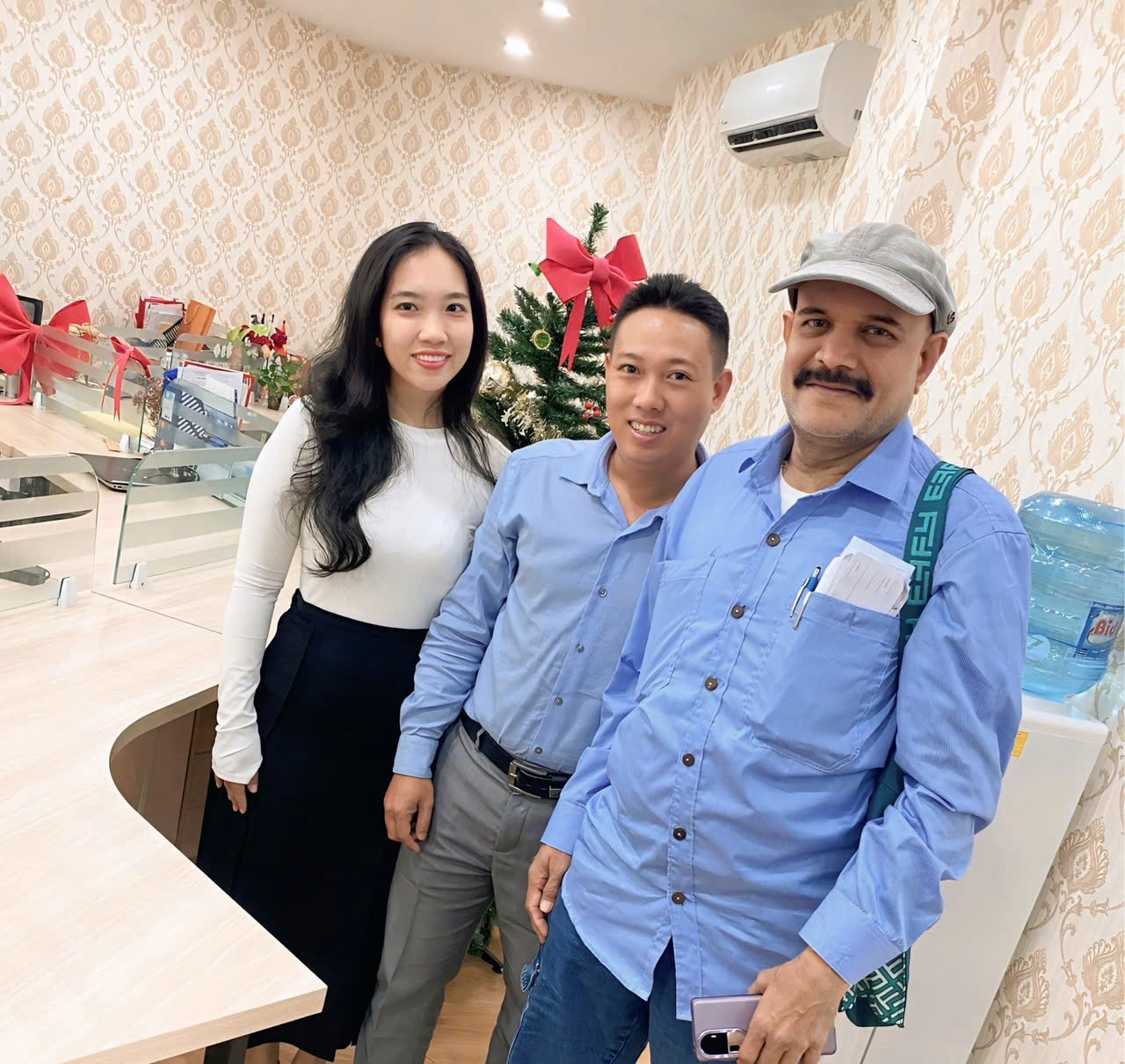 Welcome customer for fresh coconut order to USA on New Year's Eve