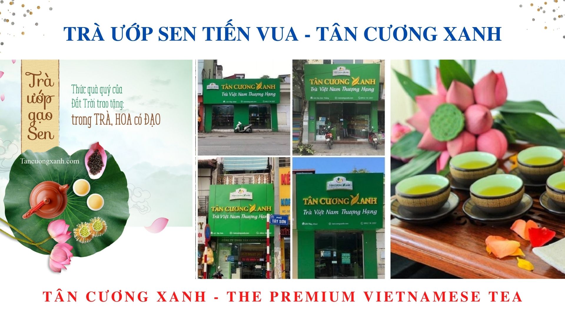 Chè Thái Nguyên Ướp Sen Tây Hồ