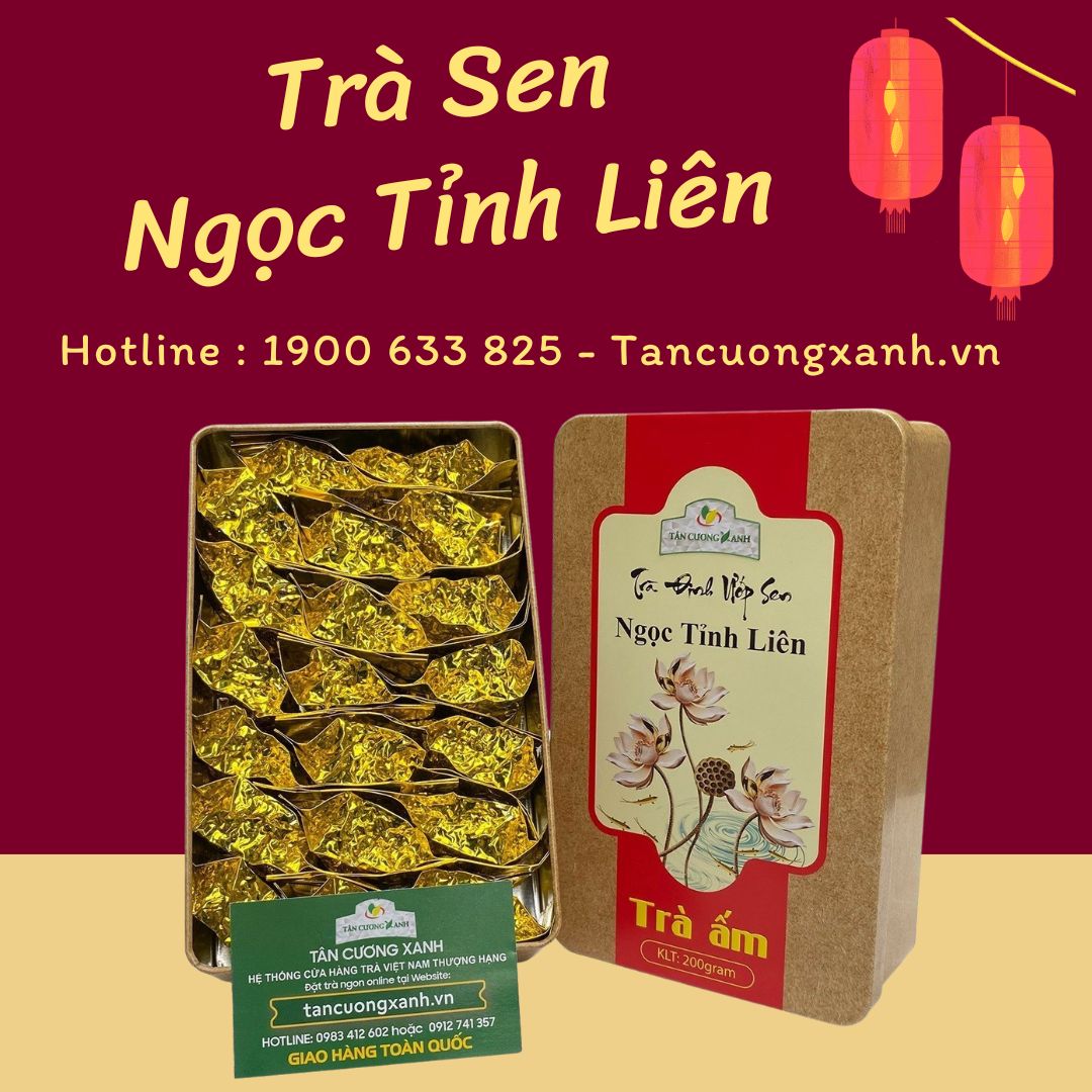Trà Sen Ngọc Tỉnh Liên: Hương Vị Sum Vầy Ngày Tết Bên Gia Đình