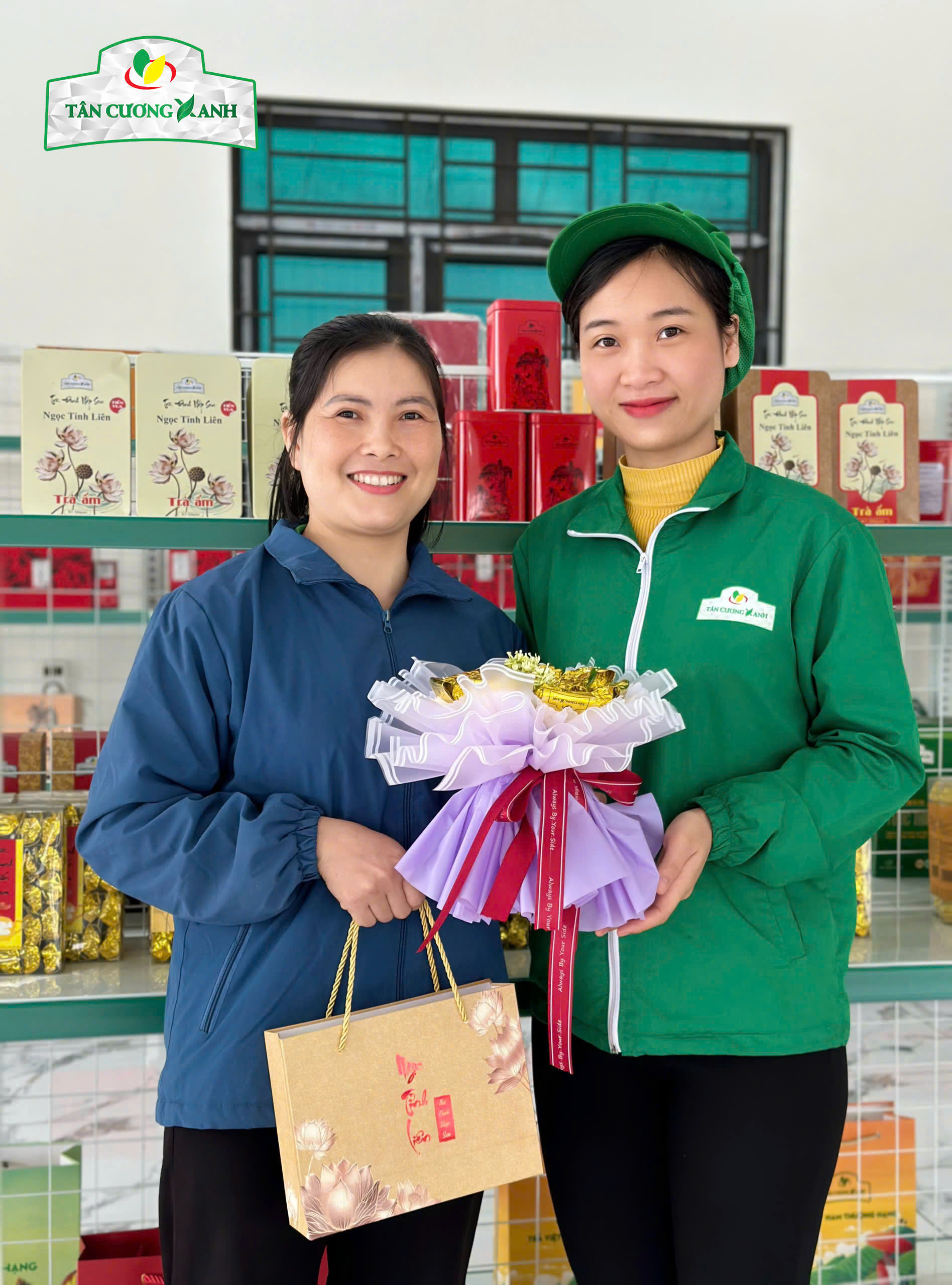 TẶNG MÓN QUÀ ĐẶC BIỆT CHO PHÁI ĐẸP NGÀY 8/3 – TRÀ THÁI NGUYÊN CAO CẤP TẠI HỆ THỐNG TÂN CƯƠNG XANH