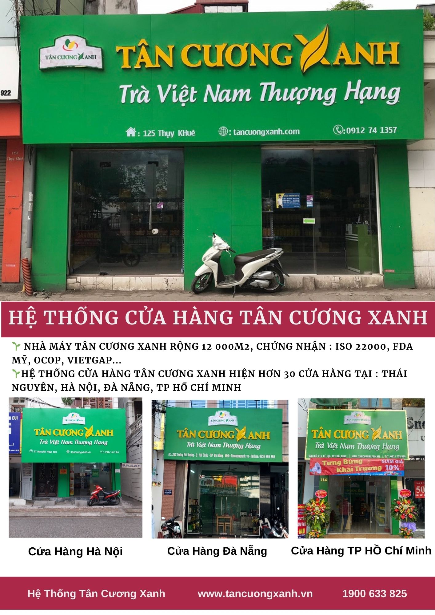 Trà Thái Nguyên Tân Cương Xanh tại Kiên Giang - Hương vị tinh hoa miền Bắc trên vùng đất phương Nam