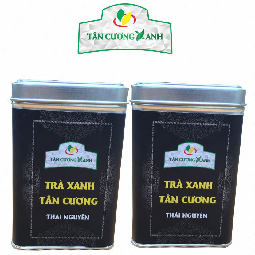 人気便利グッズ Tân Xanh Trà Cương 100gram Thiếc Hộp - Sắc Ngũ 茶