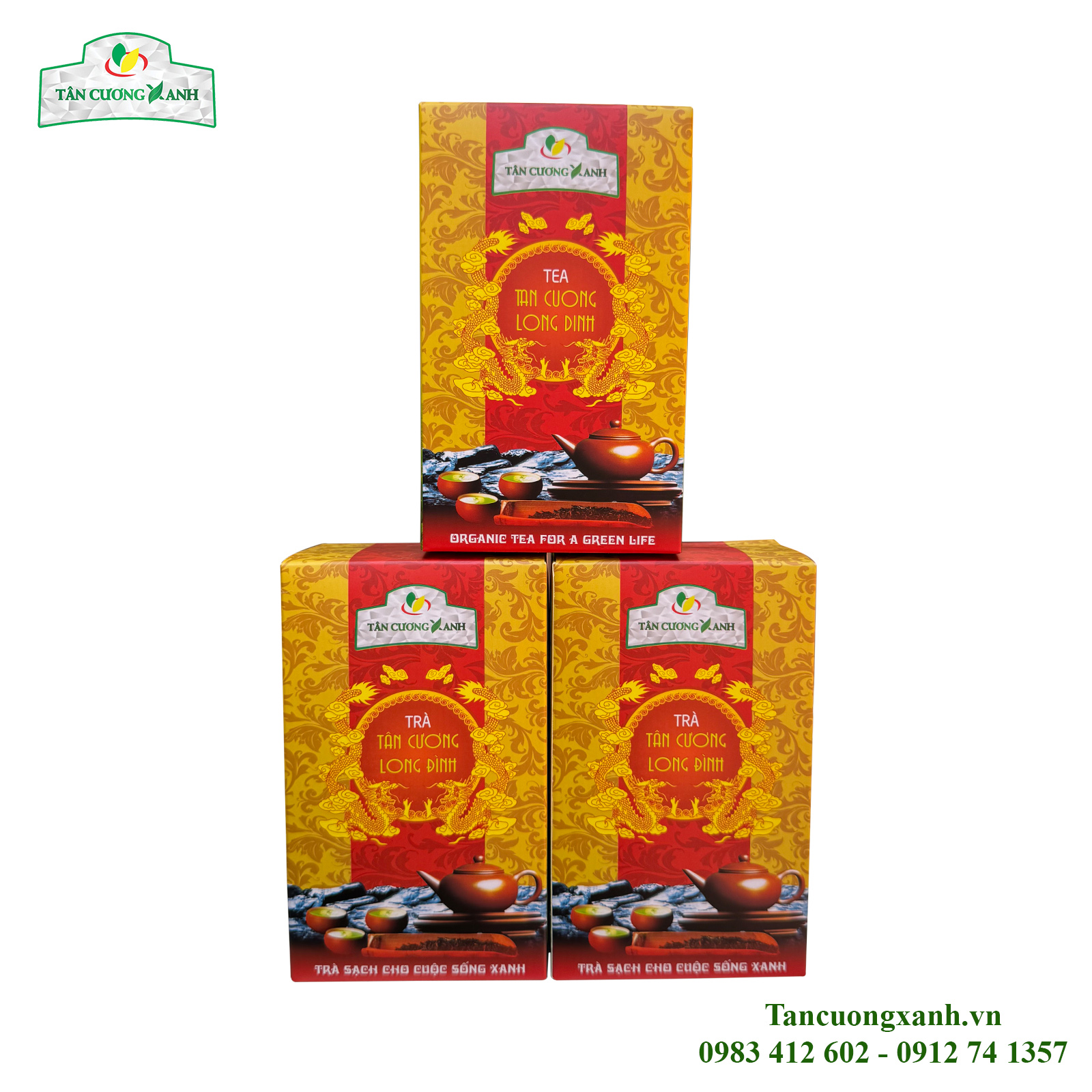 Trà Tân Cương Long Đình 100Gram