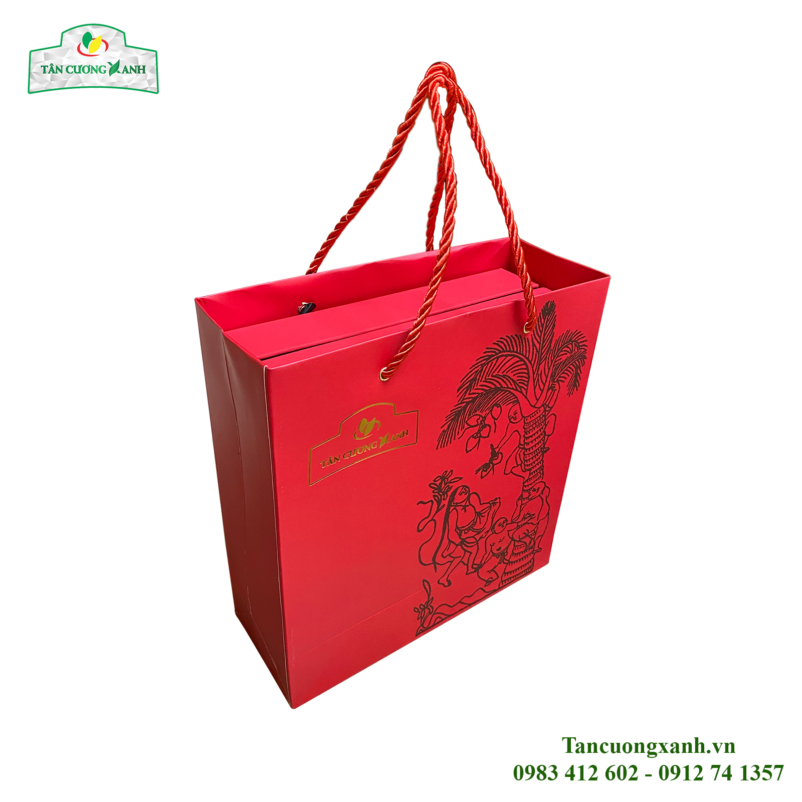 Trà Sen Ngọc Tỉnh Liên 200gram - Hộp Hứng Dừa