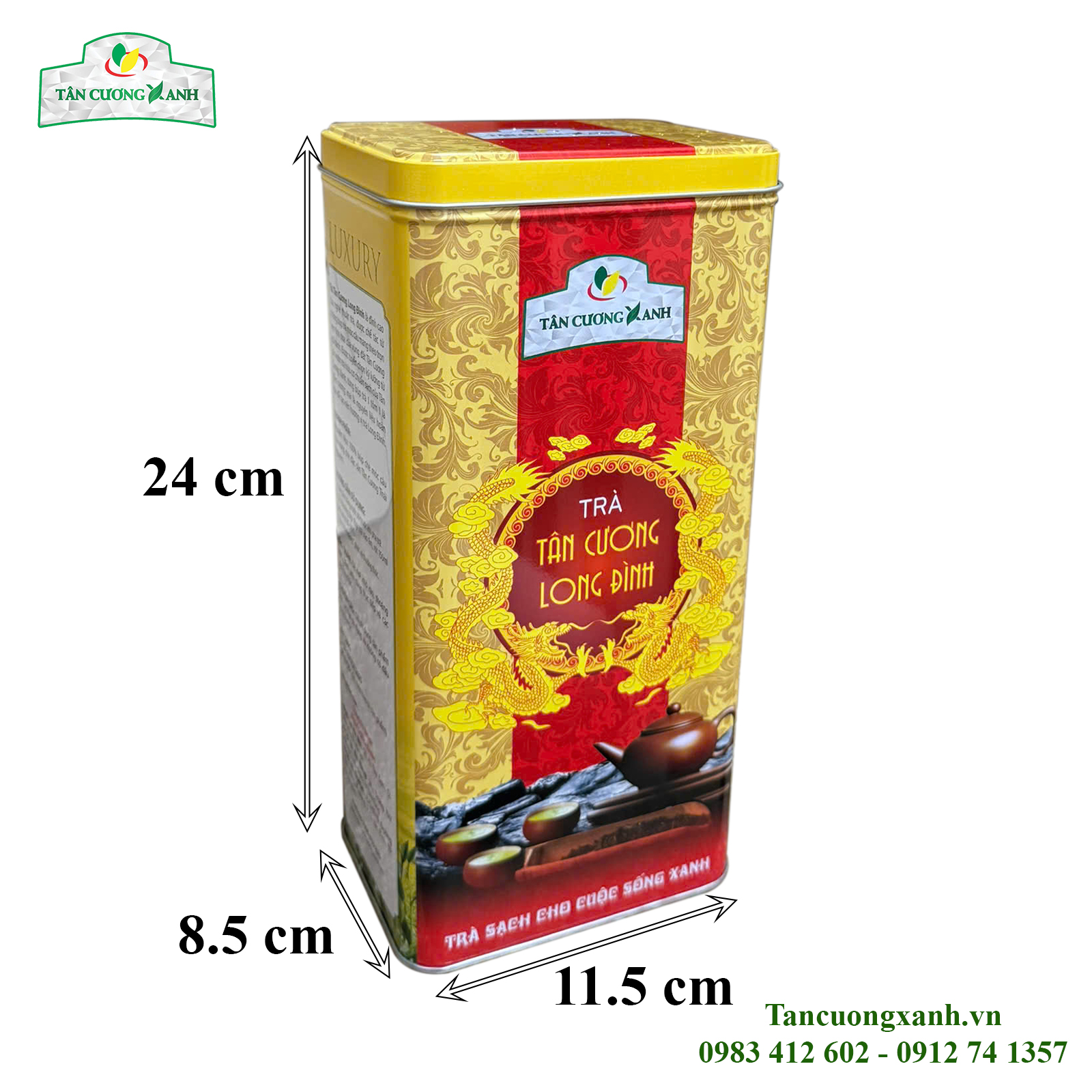 Trà Tân Cương Long Đình 500g
