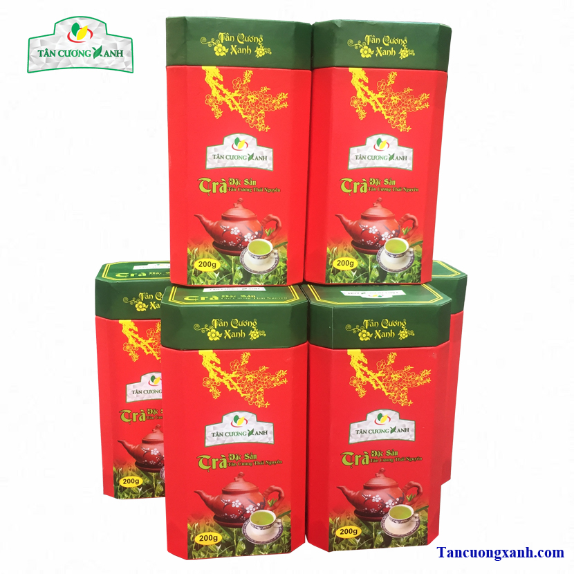 Hộp Trà Tân Cương Thái Nguyên Đặc Sản 200Gram