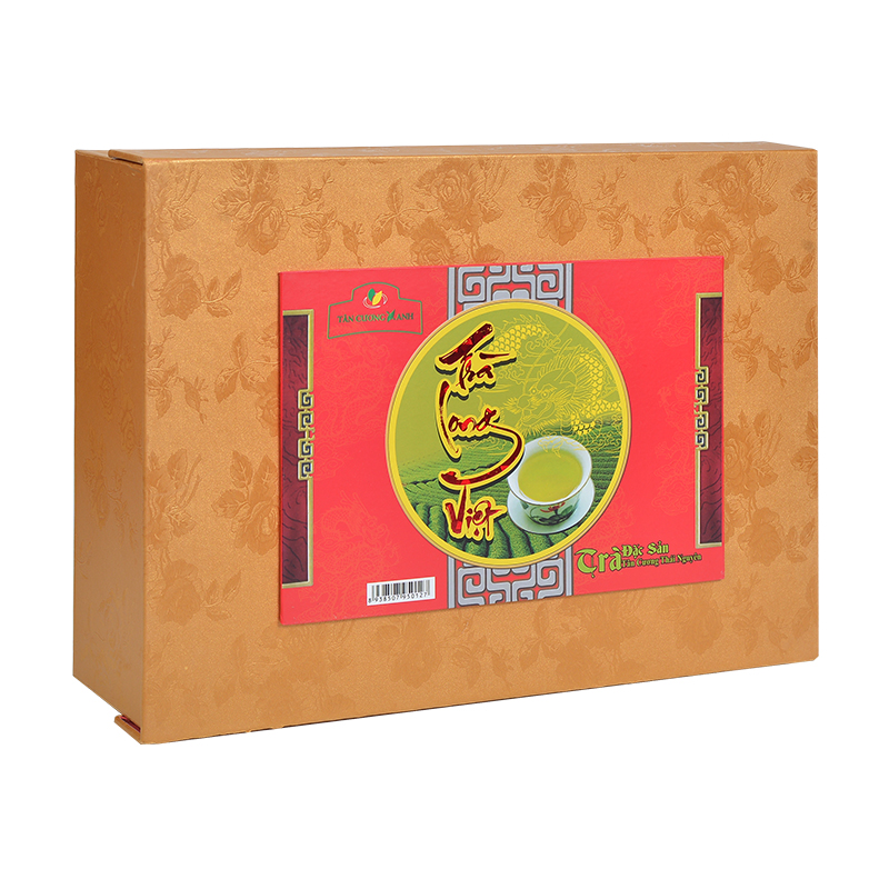 Hộp Trà Tân Cương Long Việt - Qùa Tặng Cao Cấp