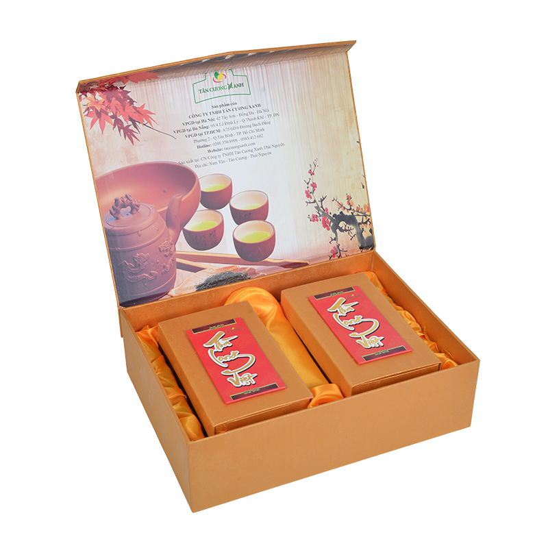 Hộp Trà Tân Cương Long Việt - Qùa Tặng Cao Cấp