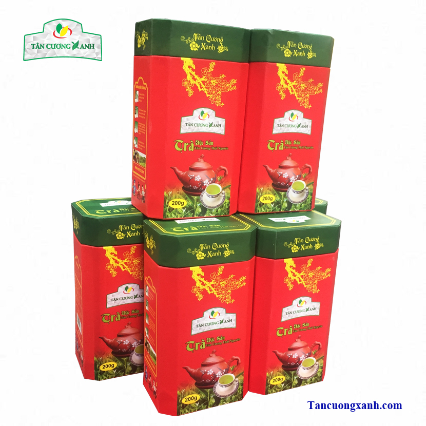 Hộp Trà Tân Cương Thái Nguyên Đặc Sản 200Gram