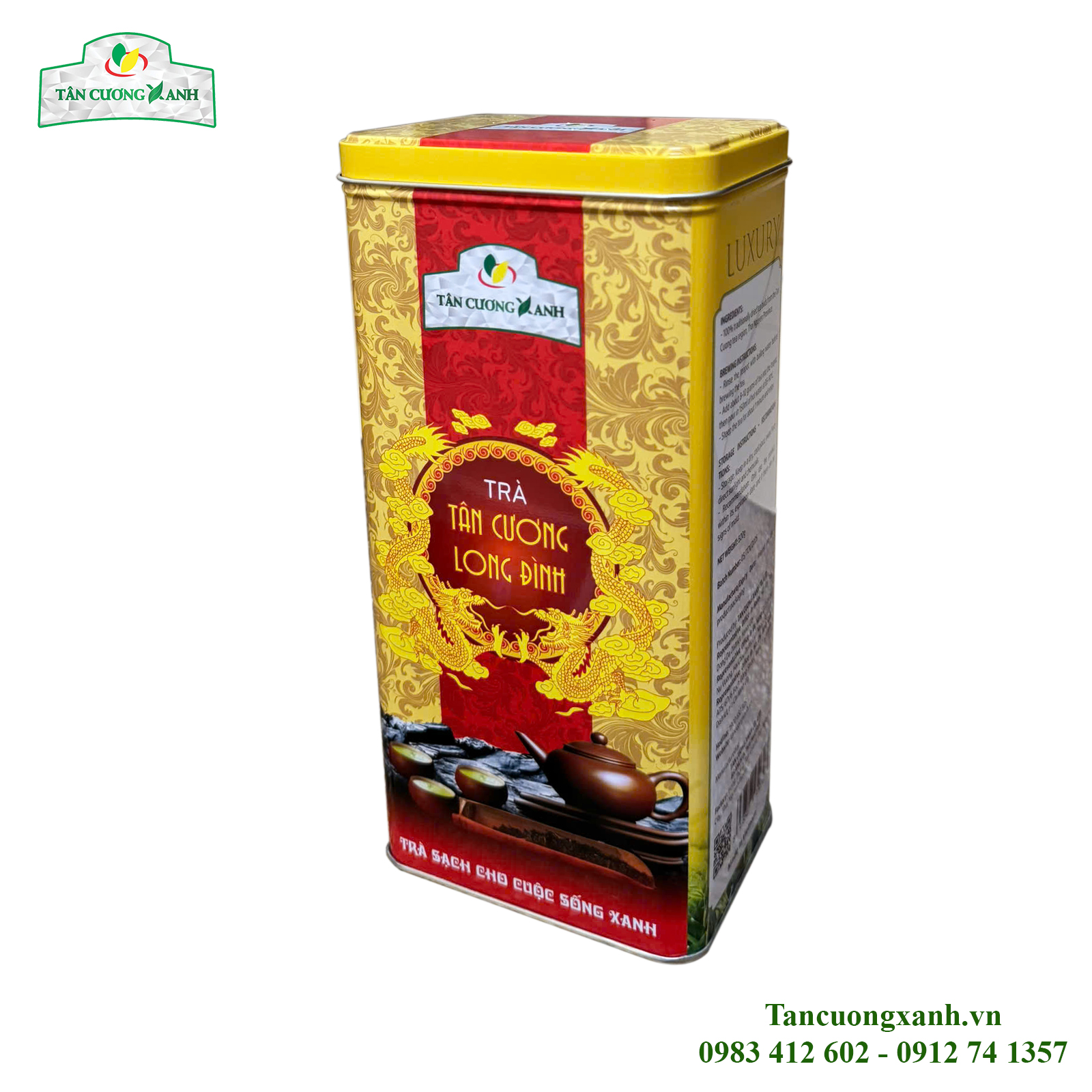 Trà Tân Cương Long Đình 500g