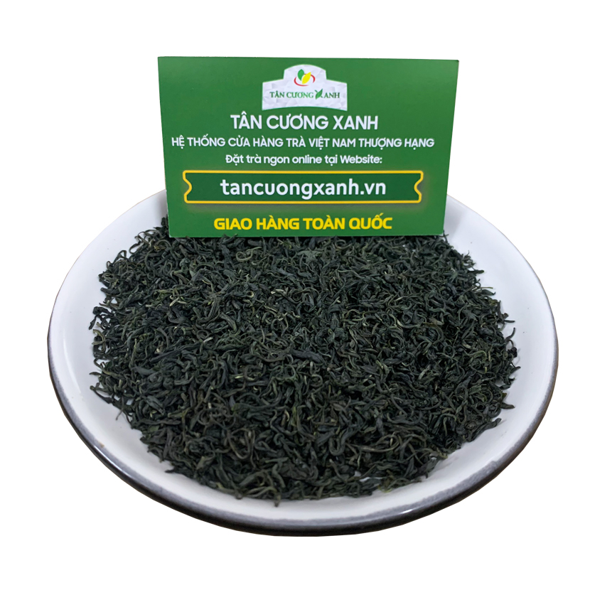 Trà Đinh Tân Cương Tiến Vua 200g - Hộp Vân Gỗ