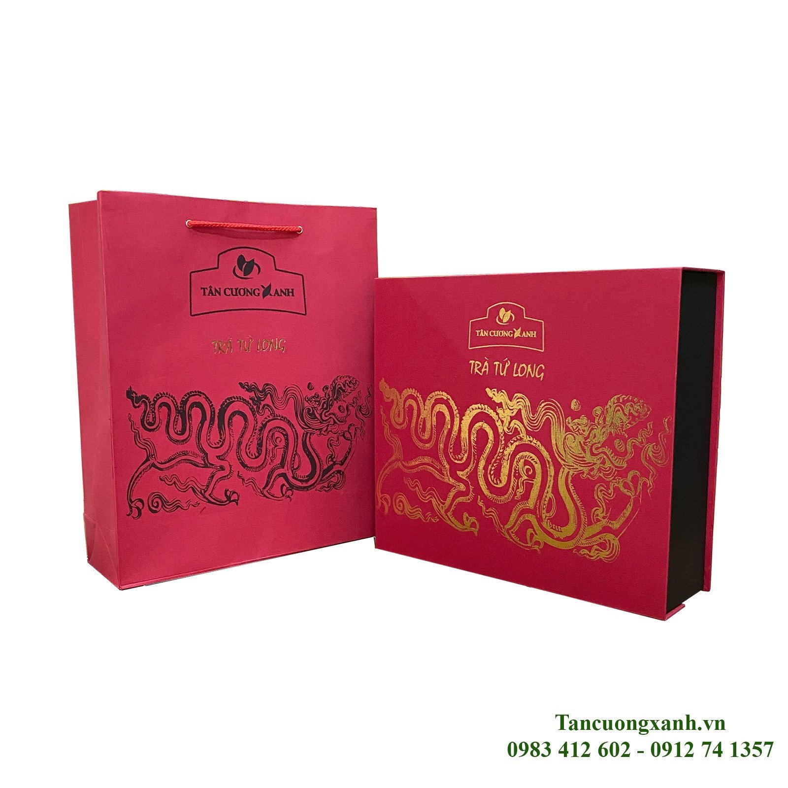 Bộ Trà Ô Long Tứ Long  400gram