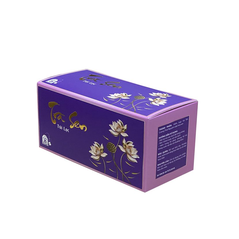 Trà Sen Túi Lọc Tân Cương Xanh - Hộp 40gram