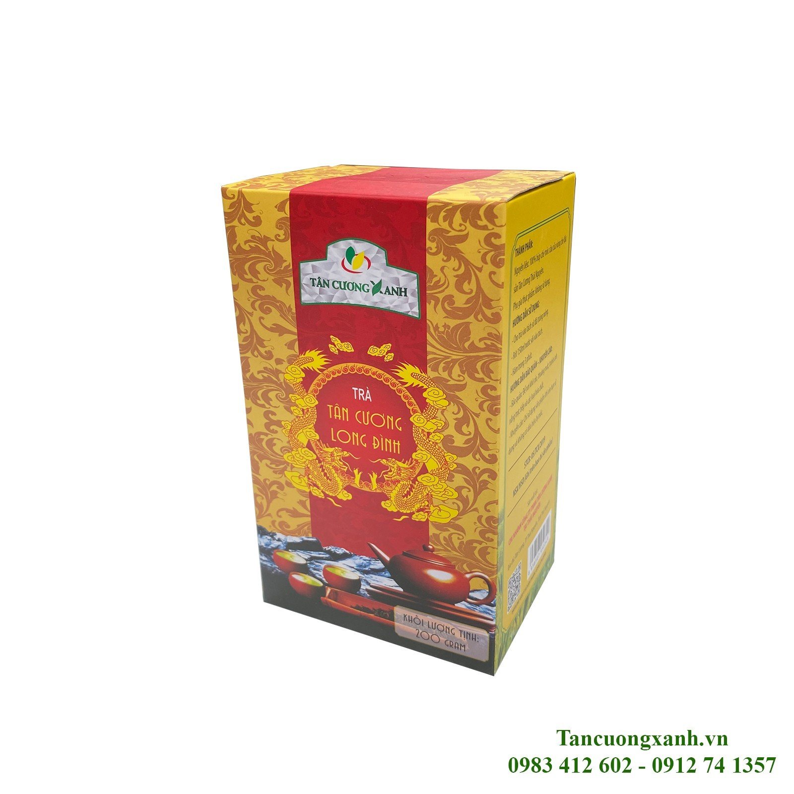 Trà Tân Cương Long Đình 200Gram