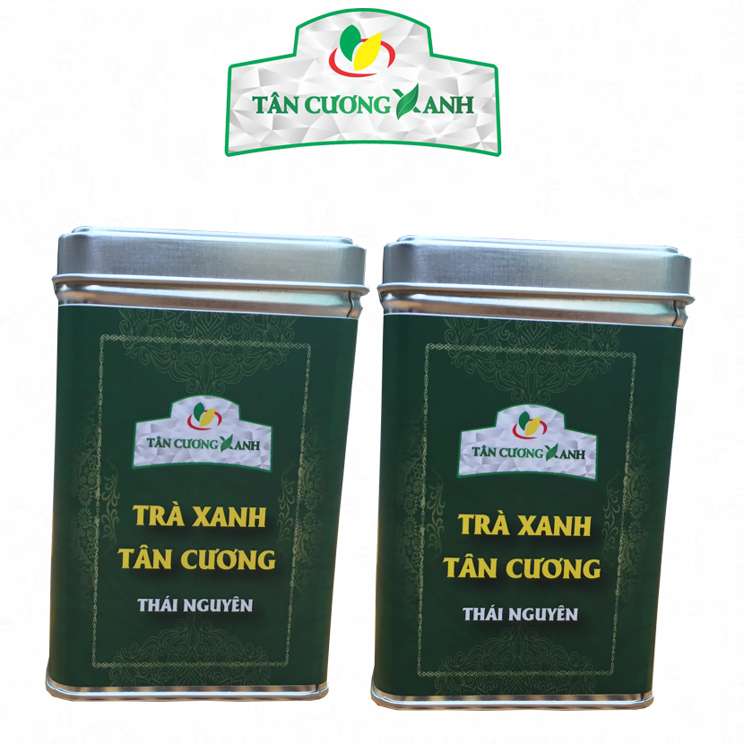 Trà Xanh Tân Cương Ngũ Sắc -  Hộp Thiếc 100gram