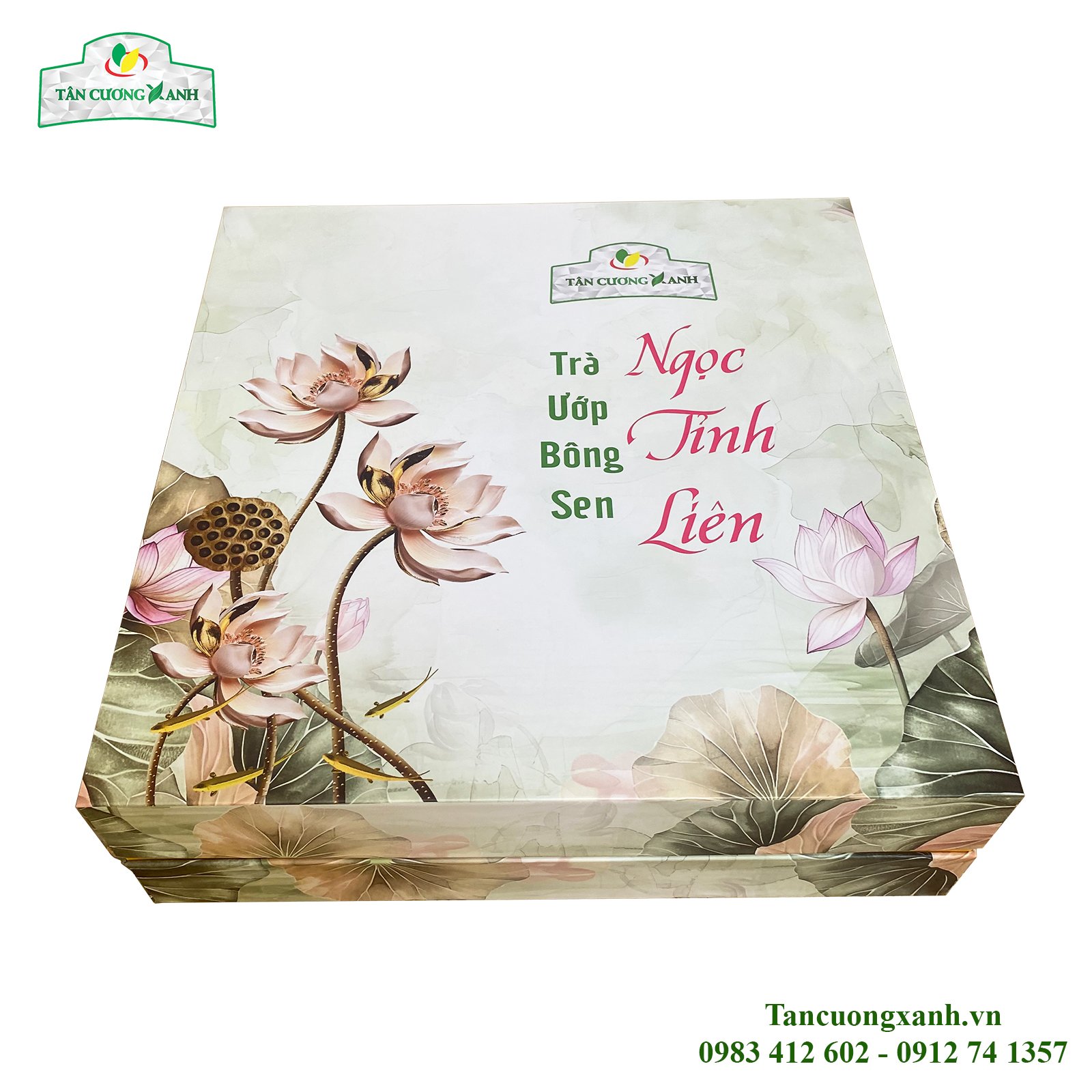 Trà Uớp Bông Sen Ngọc Tỉnh Liên - Hộp 6 Bông