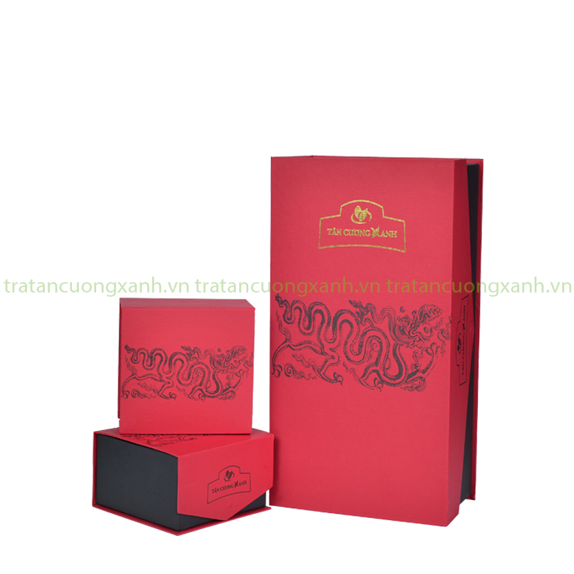 Trà Ướp Hoa Nhài 200gram - Hộp Long Phượng