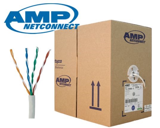 AMP CAT5E UTP CABLE (MÀU TRẮNG)