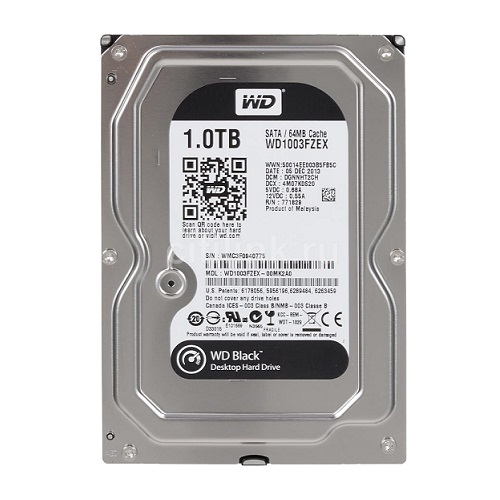 Ổ Cứng WESTERN DIGITAL - BLACK 1TB (7200PRM)