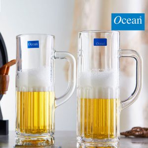 Ly thủy tinh Ocean uống bia P00940