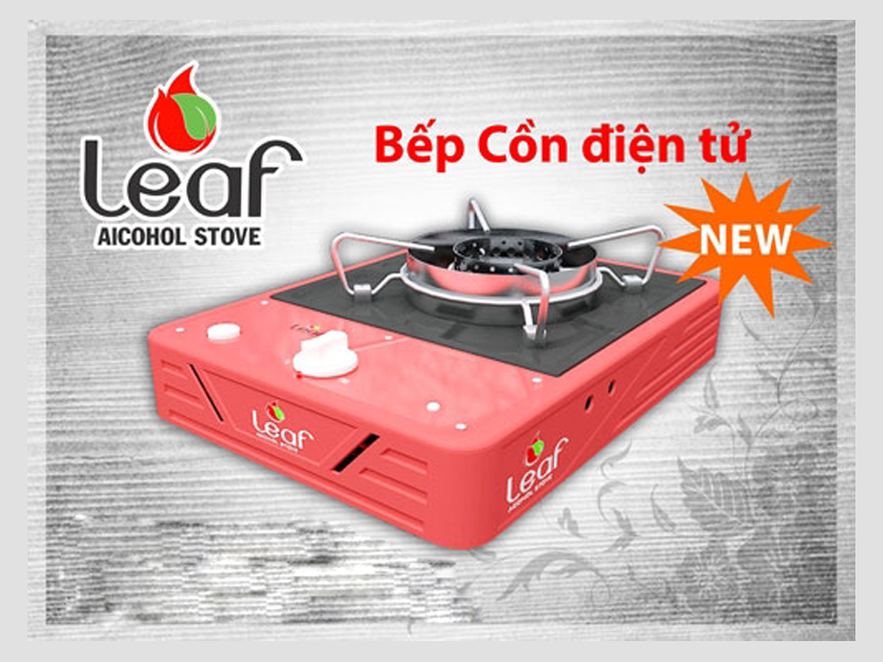 Bếp cồn điện tử Leaf- An toàn tuyệt đối khi sử dụng !