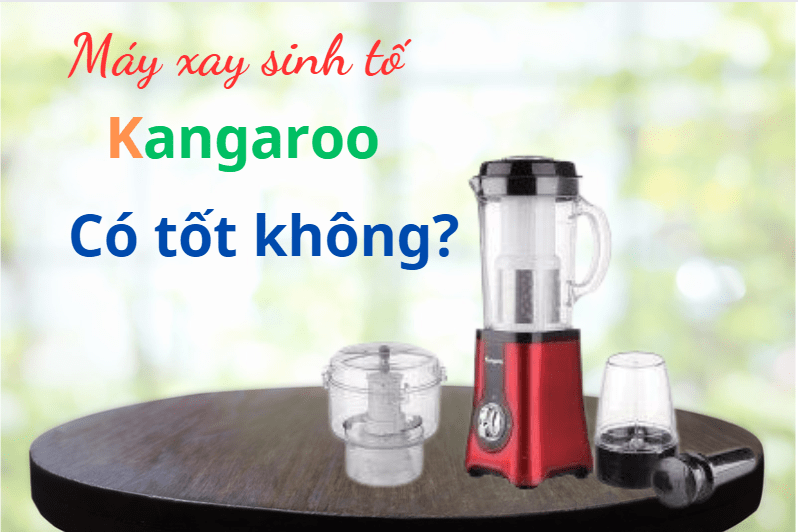 Máy xay sinh tố Kangaroo có tốt không? Có nên mua không?