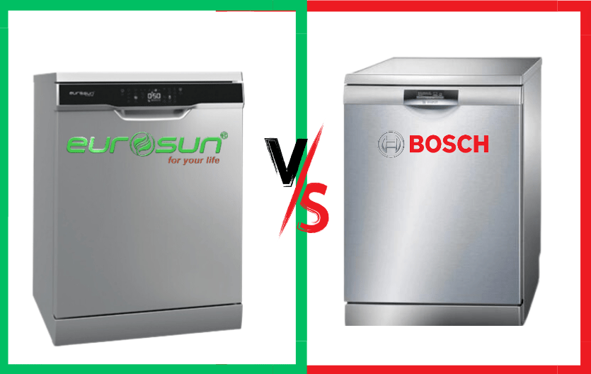 So Sánh Máy Rửa Bát Bosch và Eurosun Nên Chọn Mua Loại Nào?