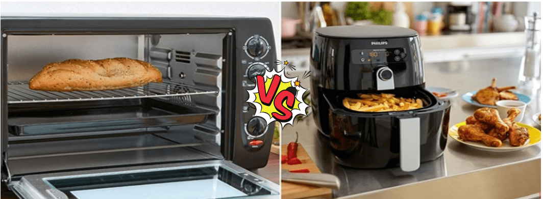 So Sánh Lò Nướng Và Nồi Chiên Không Dầu, Nên Mua Loại Nào?