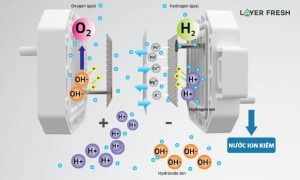 Nguyên lý hoạt động của máy lọc nước ion kiềm