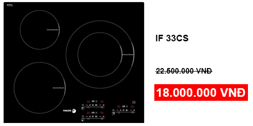 bếp từ fagor if 33cs