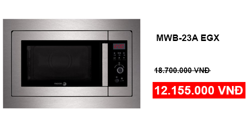 lò vi sóng kèm nướng fagor MWB-23A EGX