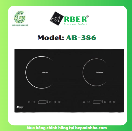 Bếp từ đôi Arber AB-386