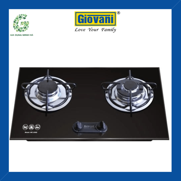 Bếp ga âm Giovani Mastercook MC-208G