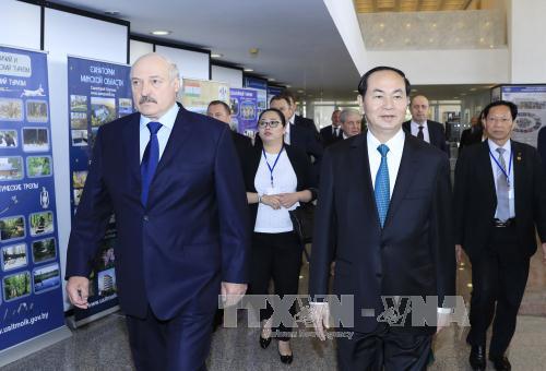 Chủ tịch nước kết thúc tốt đẹp chuyến thăm Belarus, lên đường thăm chính thức LB Nga