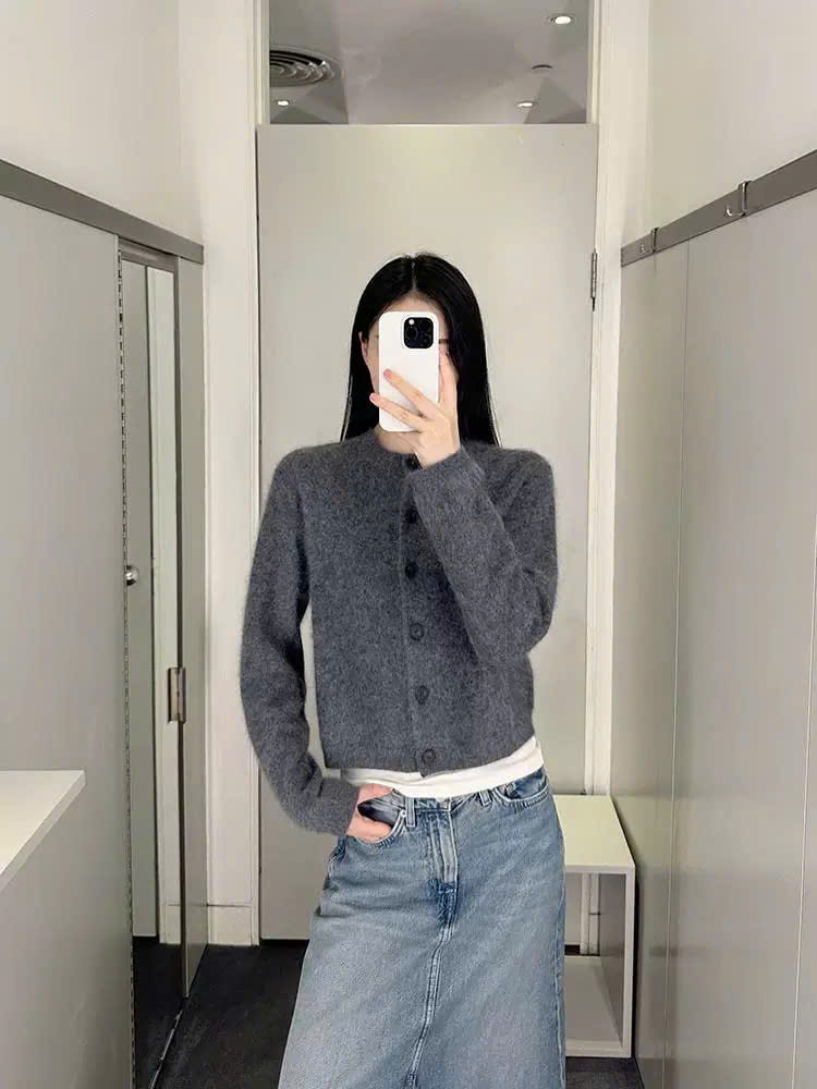Cardigan COS chất len xù